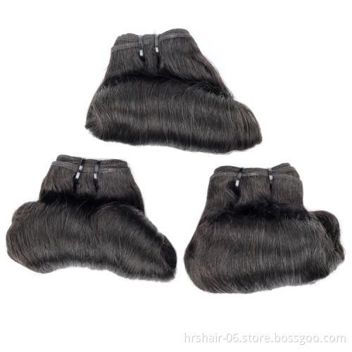 Brazilian funmi egg curly human hair bundles with 2*6 lace closure 100% human hair weave extensions cuticle aligned hair vendors